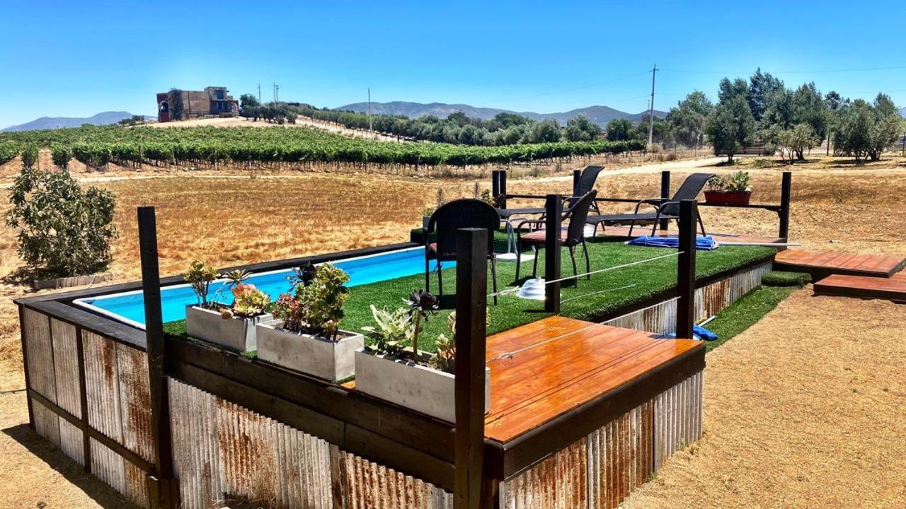 Finca Vidandrei Casa Mazahua Valle de Guadalupe Dış mekan fotoğraf