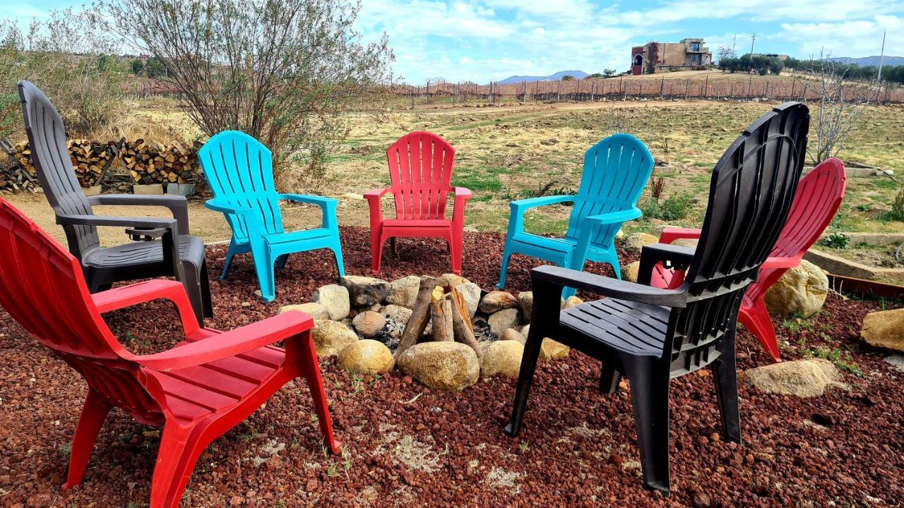 Finca Vidandrei Casa Mazahua Valle de Guadalupe Dış mekan fotoğraf