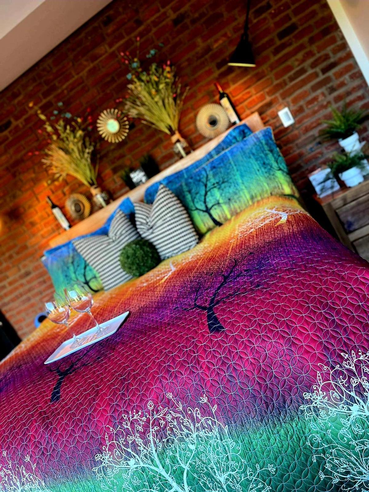 Finca Vidandrei Casa Mazahua Valle de Guadalupe Oda fotoğraf