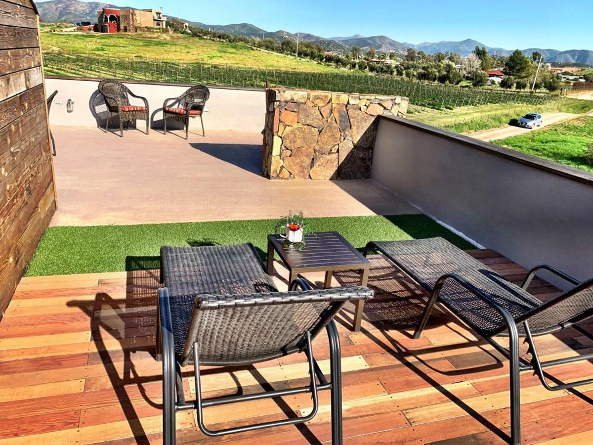 Finca Vidandrei Casa Mazahua Valle de Guadalupe Dış mekan fotoğraf
